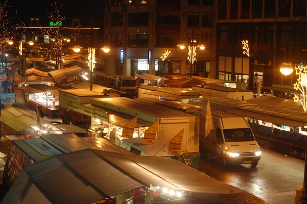 Market in Almelo. The Netherlands