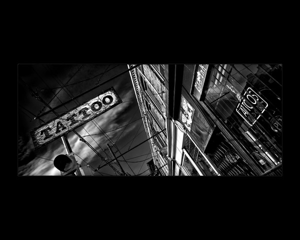 Tattoo Parlour on Black