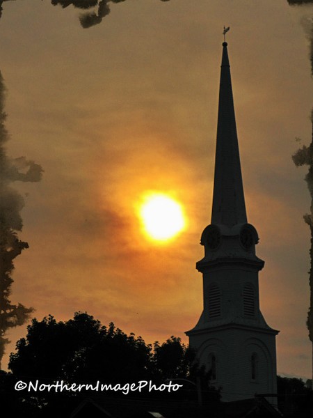 Church Peak at Sunset