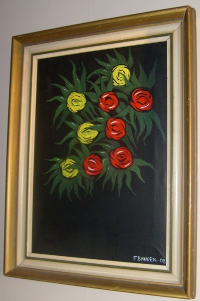 Roses in the night