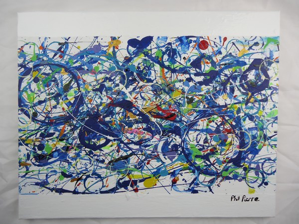 Blue Bubbles 024