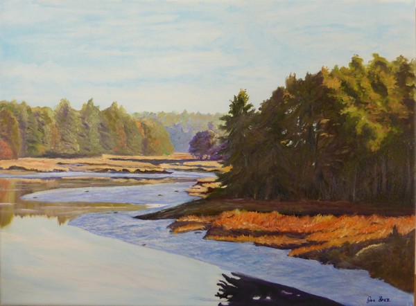 Mudflats, coastal ME.