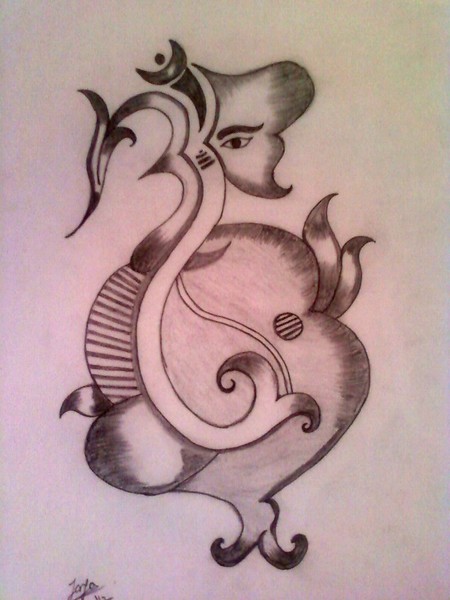Shri Ganesh With Om