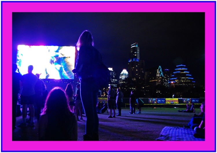Auditorium Shores at Night A