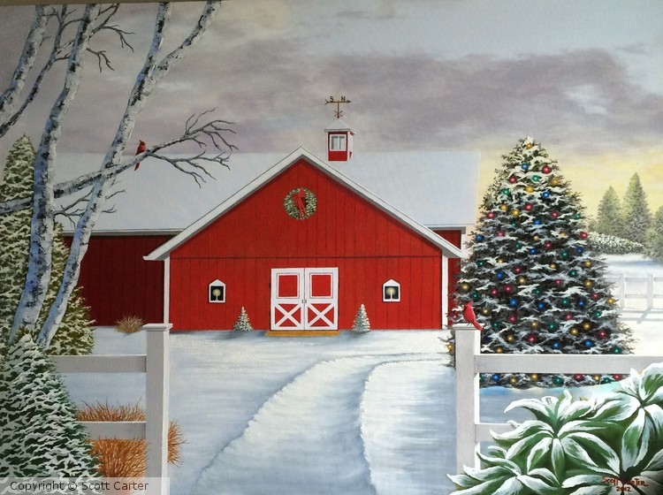 Christmas Barn