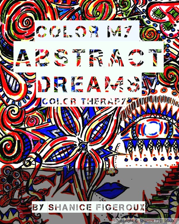 COLOR MY ABSTRACT DREAMS STRESS RELIF COLORING