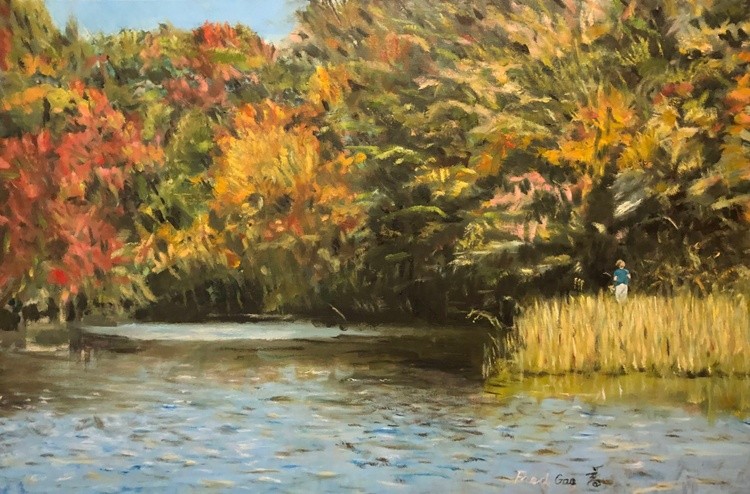 fishing alone