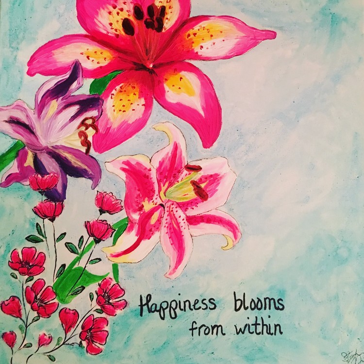 Happiness Blooms 