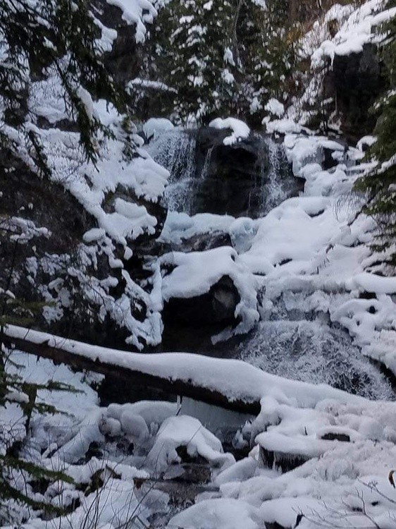 Waterfall in Winter