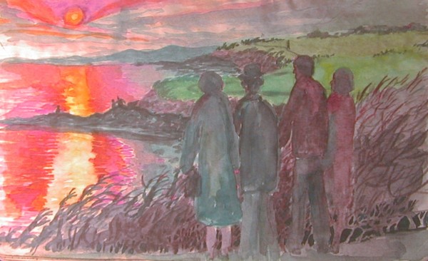 joined by sunset