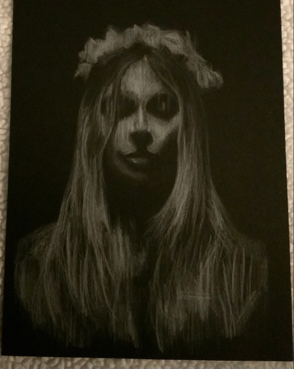 Chalk/pencil drawing