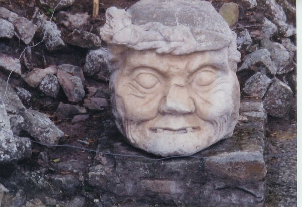 old man - Copan, Honduras