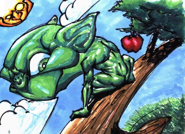 Green man by jay2keebler