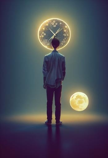 The Wankershim Supreme beautiful young man holding the moon clo 448aaf07-2a53-44ca-b1d8-749ff7078abb