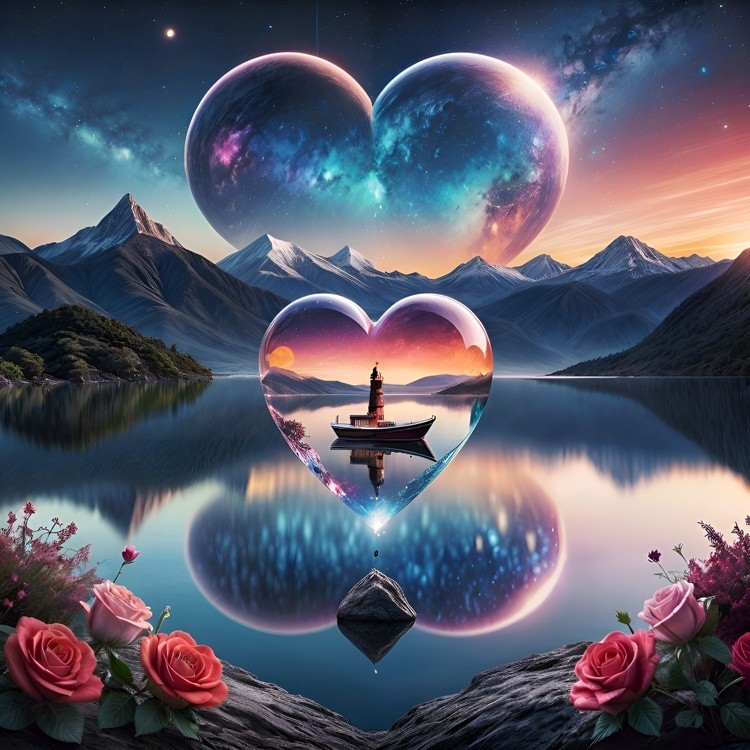 Celebrate love with this landscape