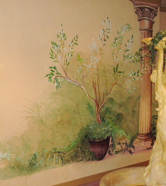 Mural at Salon