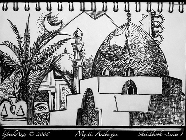 Arabesque Mysticism - Sketchbook