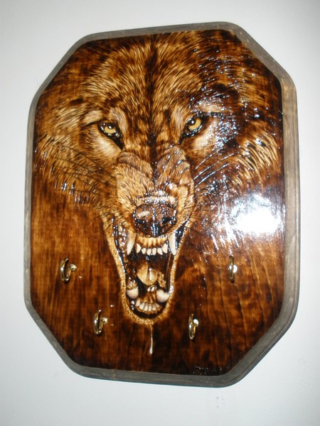 Wolf Key Rack