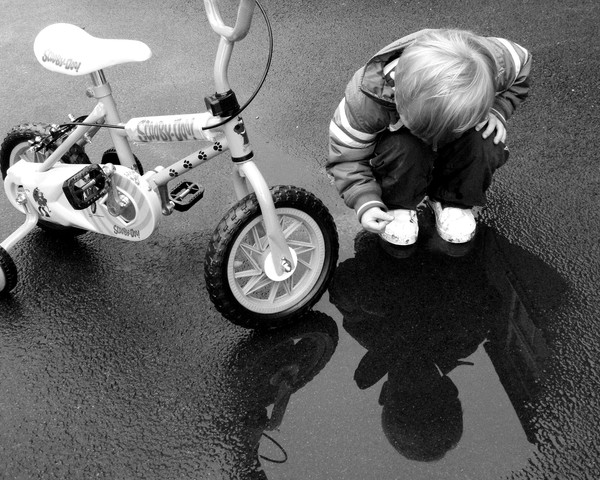 Will I ever learn to ride my Scooby Doo bike?