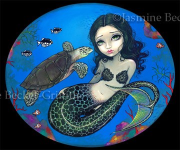 Sea Turtle Mermaid