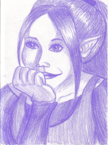 Elf self portrait