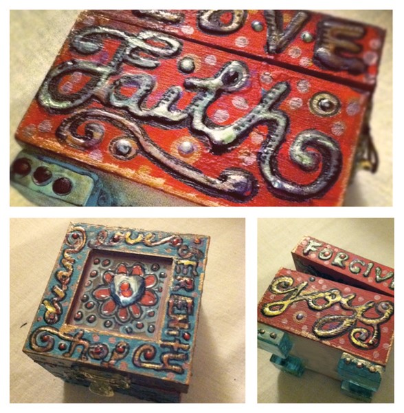 Hand Painted Boxes