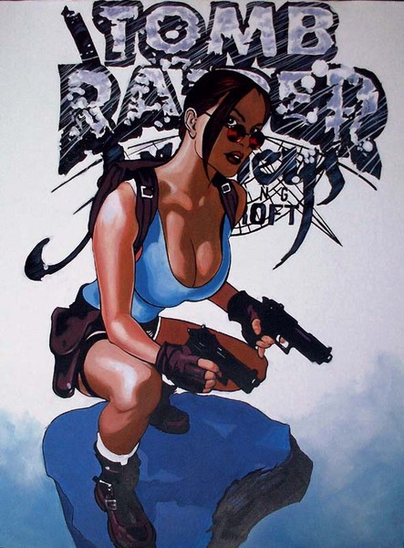 Tomb Raider cover repro-