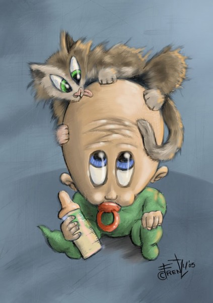 Bad kitty