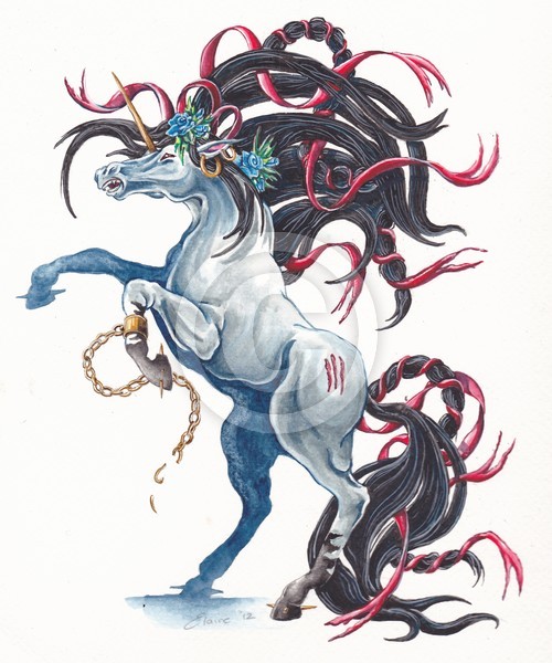 Gothic unicorn