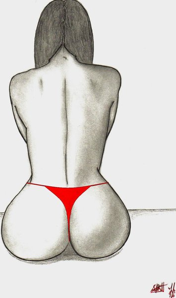 Behind beauty