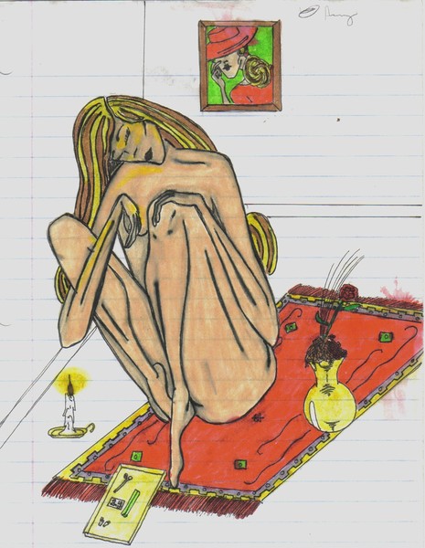 Sad lady