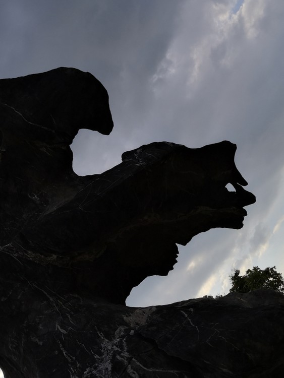 Human-shaped Rock