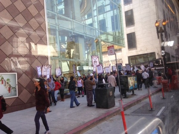 Janitors Strike