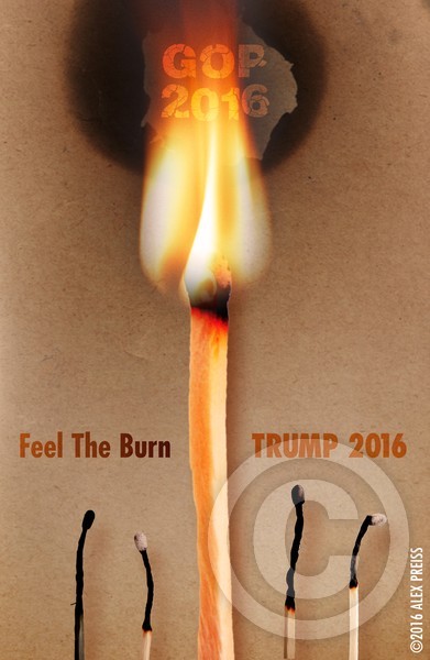 Trump 2016. Feel The Burn.