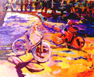 Paseando en bicicletas