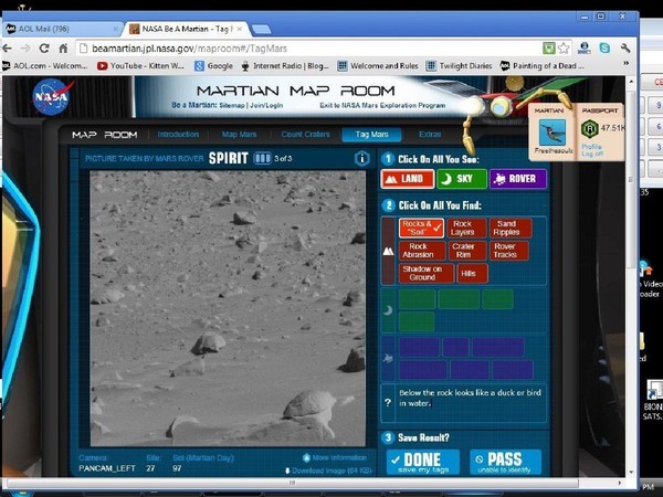 I discovered a Duck on Mars