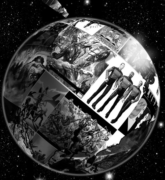 the world of comics