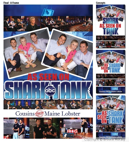 Cousins FRESH Maine Lobster - A-Frame, Shark Tank