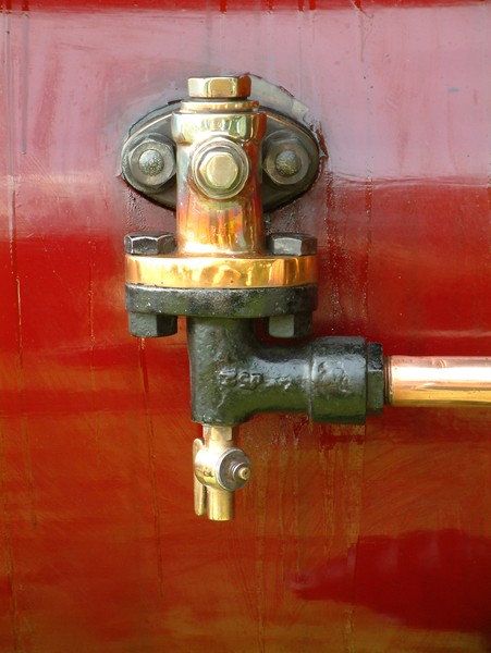 traction engine - detail