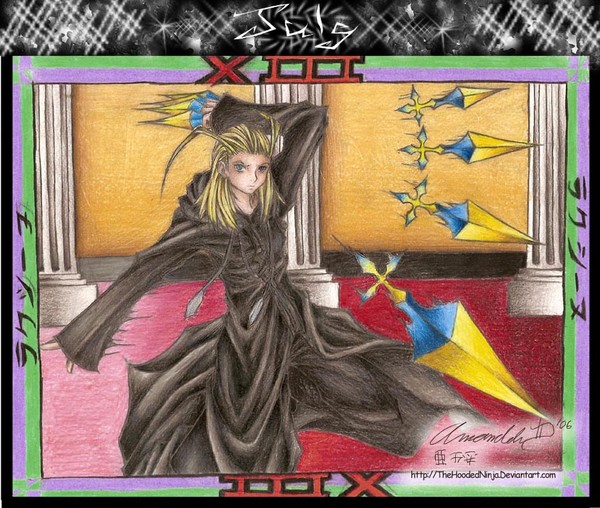 Larxene + Kunai