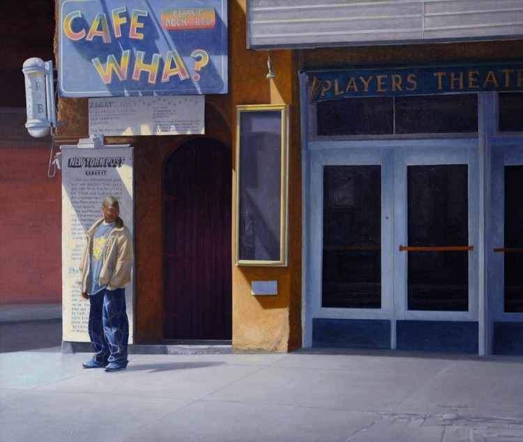 Cafe Wha Oil 34x42