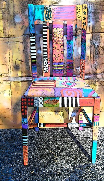 Funky African Chair