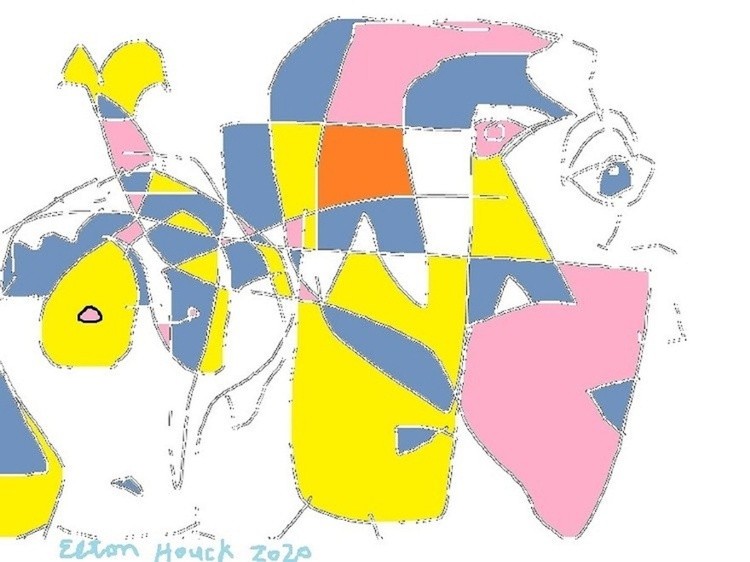 FIGARO...FIGARO....FIGARO....(C) 2020...ELTON HOUCK....DIGITAL BARBER ART.....
