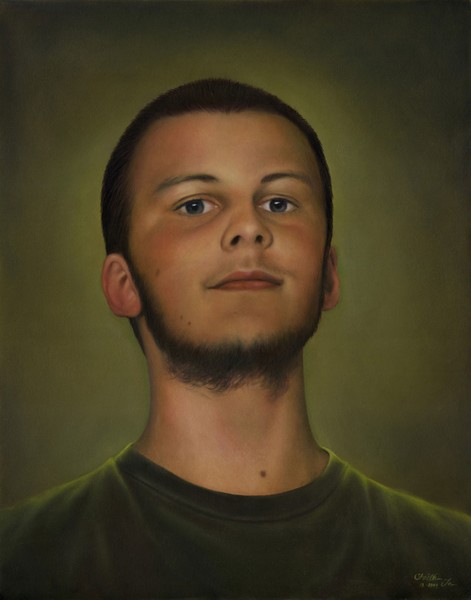 Oil Portrait Painting of a Man