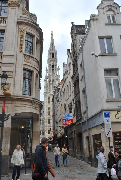 Streetscape in Grand Place