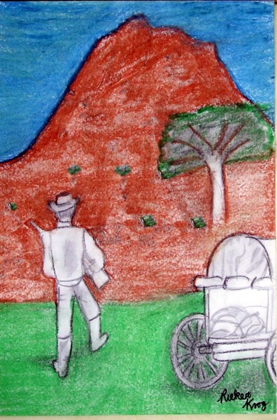 BOER SOLDIER ON PATROL
