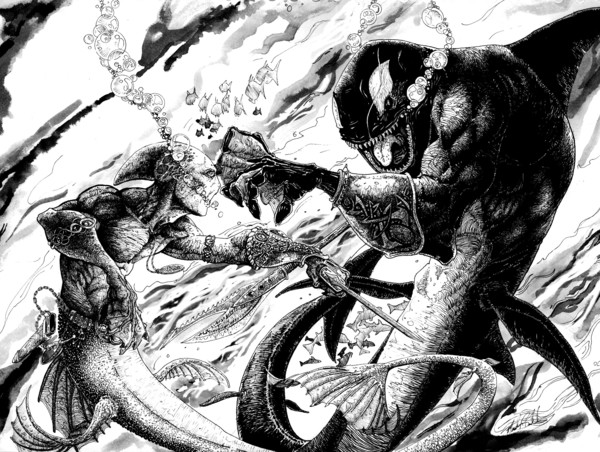 Battleing Mermen