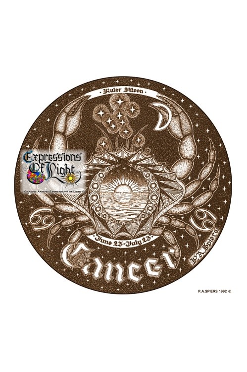 ExpoLight-Graphic-Arts-Zodiac-1992-0004-Cancer (Pen-&-Ink-Sepia-SP)