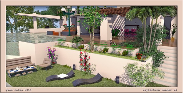 villa ++++ a miami.by KANTIN.before and after