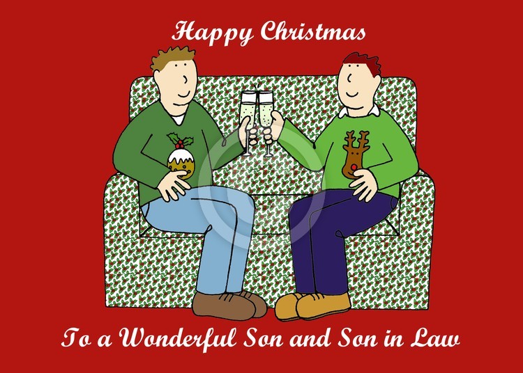 Happy Christmas Son and Son in Law